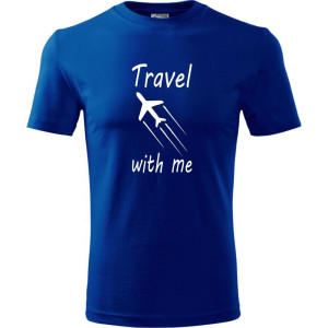 Męska koszulka Turystyczna - Travel with me