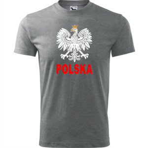 Męska koszulka - Polska 03
