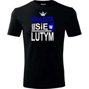 Dziecięca koszulka - Książęta rodzą się w lutym