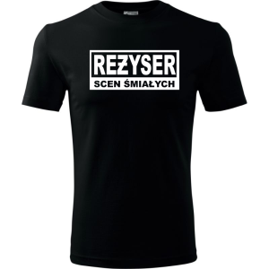 Męska koszulka - Reżyser scen śmiałych
