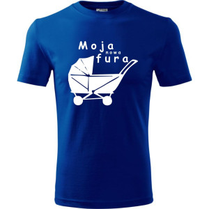 Męska koszulka - Moja nowa fura