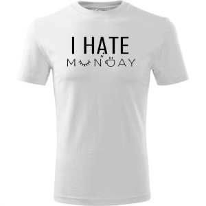 Męska koszulka - I hate moday
