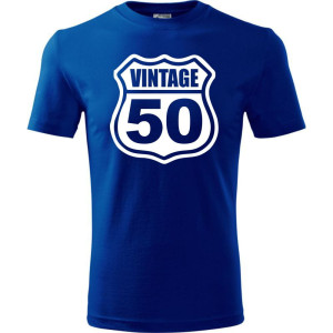 Męska koszulka - vintage 50