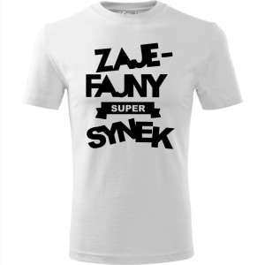 Dziecięca koszulka - zaje fajny synek