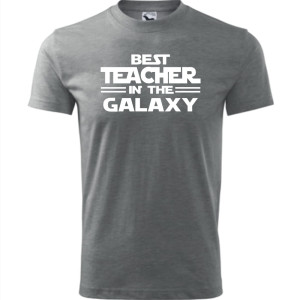 Męska koszulka - Best teacher ever in the galaxy