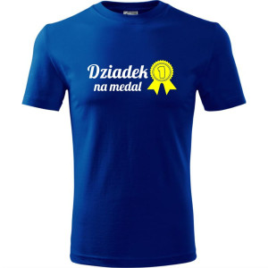 Męska koszulka - Dziadek na medal