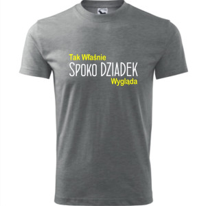 Męska koszulka - Spoko dziadek