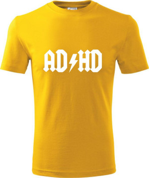 Męska koszulka - AD HD