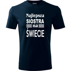 Dziecięca koszulka - Najlepsza siostra na świecie