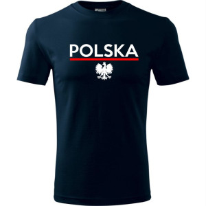 Męska koszulka - Polska 01