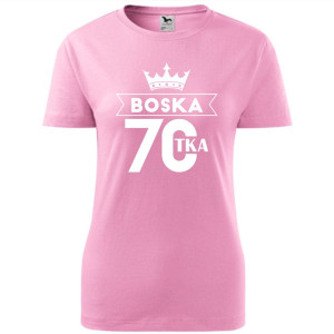 Damska koszulka - boska 70
