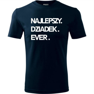 Męska koszulka - Najlepszy dziadek ever