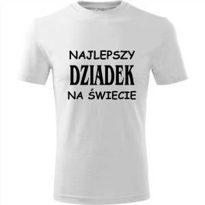 Męska koszulka - Najlepszy dziadek na świecie