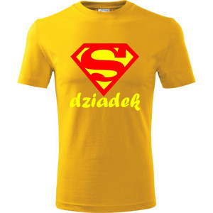 Męska koszulka - Super dziadek