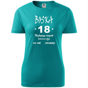 Damska koszulka -boska 18