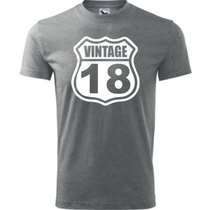 Męska koszulka - vintage 18