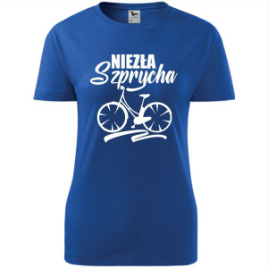Damska koszulka taliowana - Niezła szprycha
