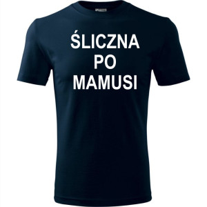 Dziecięca koszulka - śliczna po mamusi