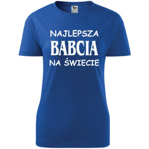 Damska koszulka - Najlepsza babcia na świecie