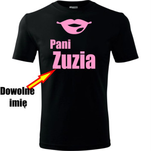 Dziecięca koszulka - Pani + Twoje imię