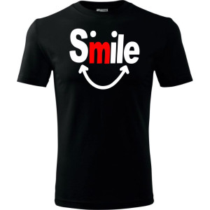 Męska koszulka - Smile