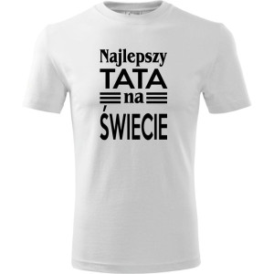 Męska koszulka - Najlepszy tata na świecie 06