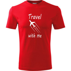 Męska koszulka Turystyczna - Travel with me
