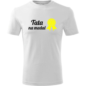 Męska koszulka - Tata na medal