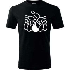 Męska koszulka - Kręgle 16 bowling