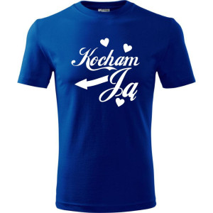 męska koszulka - kocham ją