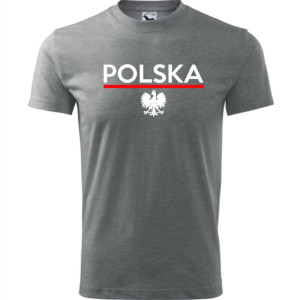 Męska koszulka - Polska 01