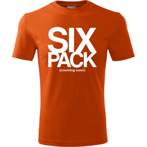 Męska koszulka Sportowa - Six pack