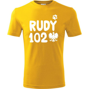 Męska koszulka - Rudy 102