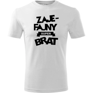 Męska koszulka - Zajefajny brat