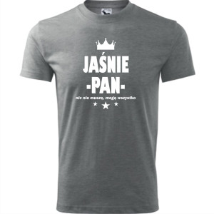 Męska koszulka - Jaśnie Pan