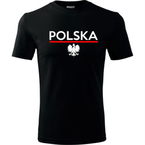 Męska koszulka - Polska 01