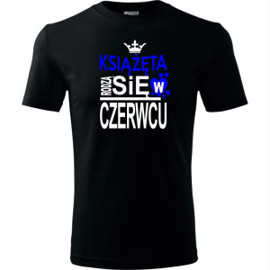 Dziecięca koszulka - Książęta rodzą się w czerwcu