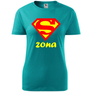 Damska koszulka - Super żona
