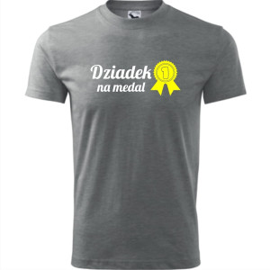 Męska koszulka - Dziadek na medal
