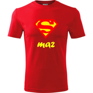 Męska koszulka - Super mąż