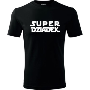 Męska koszulka - Super dziadziuś