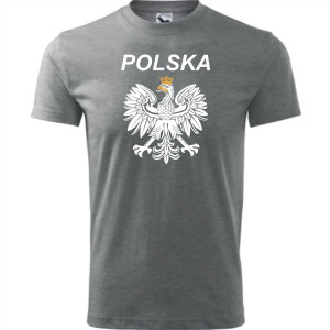 Męska koszulka - Polska 02