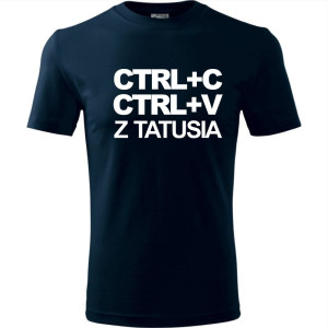 Dziecięca koszulka - ctrl+cv z tatusia