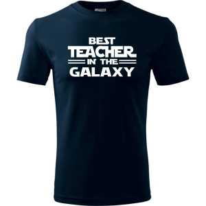 Męska koszulka - Best teacher ever in the galaxy