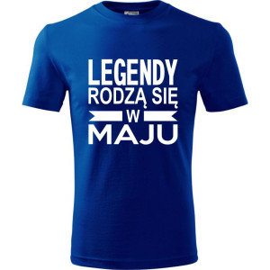 Męska koszulka - Legendy rodzą się w maju