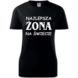 Damska koszulka - Najlepsza żona