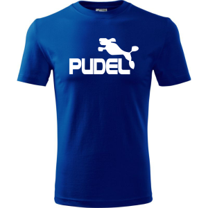 Męska koszulka - Pudel