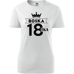 Wyjątkowa Damska koszulka -boska 18