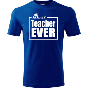 Męska koszulka - Best teacher ever
