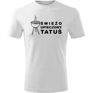 Męska koszulka - Świeżo upieczony tatuś